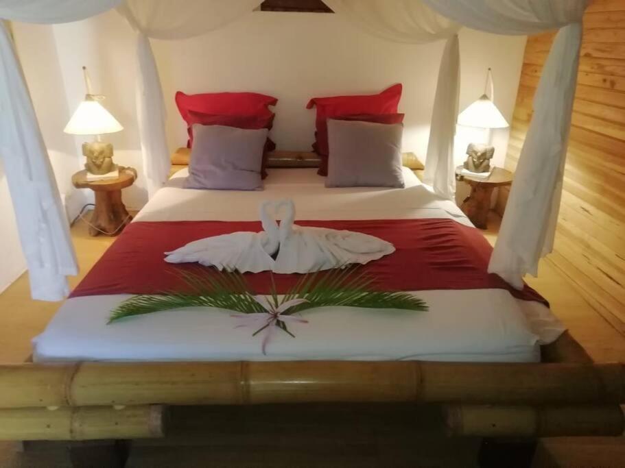Bungalow Atypique Ti Bambou A 500M De La Plage Сент-Анн Экстерьер фото