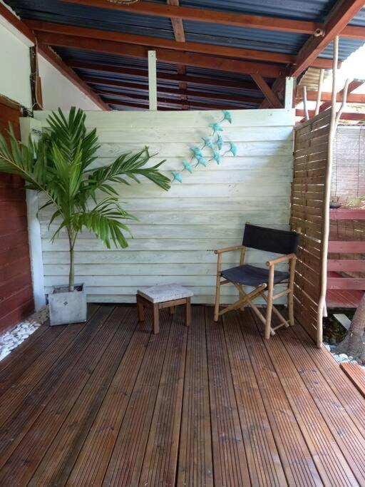 Bungalow Atypique Ti Bambou A 500M De La Plage Сент-Анн Экстерьер фото
