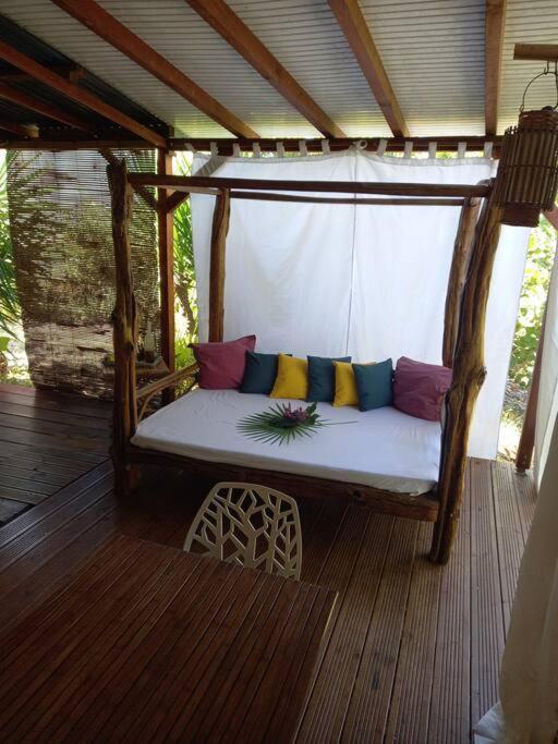 Bungalow Atypique Ti Bambou A 500M De La Plage Сент-Анн Экстерьер фото